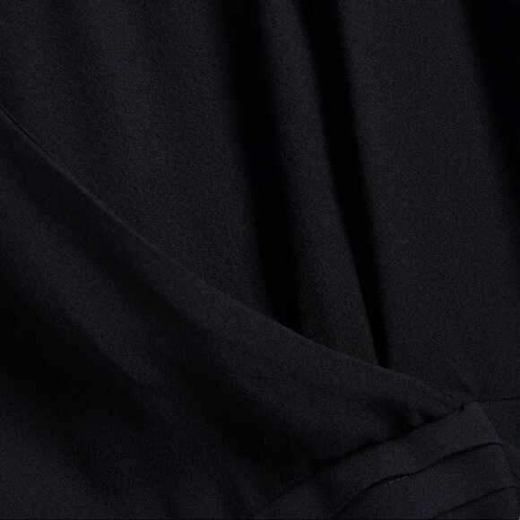 Sandro Noya wrap-effect macramé lace-paneled crepe jumpsuit EUR 40. US L (12-14) - Picture 11 of 15